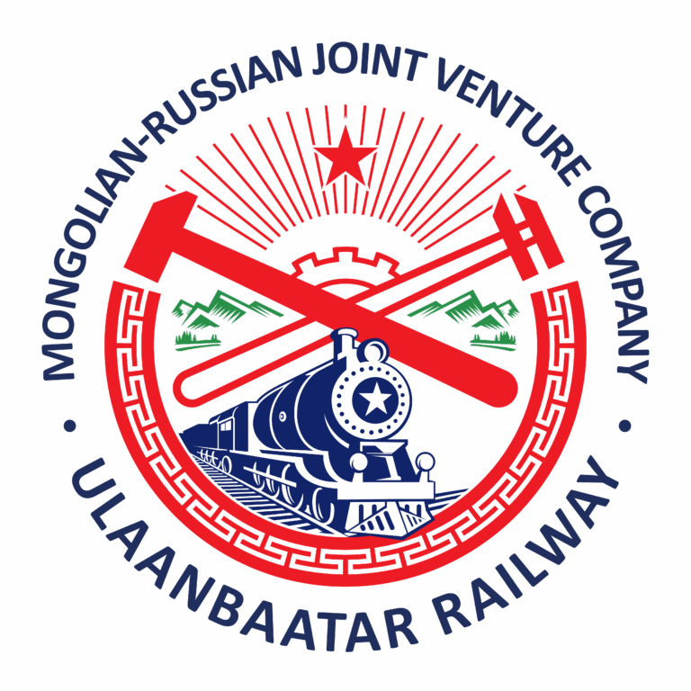 Mongolian Ralway logo